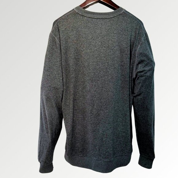vuori Men's Ponto Performance Crew in Charcoal Heather - XL - Picture 7 of 15